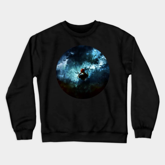 Travel is Dangerous Crewneck Sweatshirt by Aegis